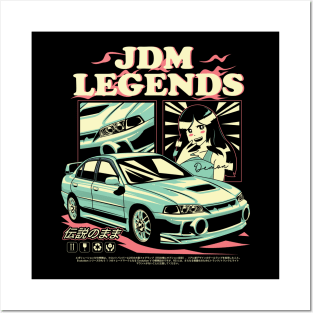 JDM Evo Posters and Art